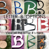 B Letter Choices - View all letter B's Here - Not for Purchase