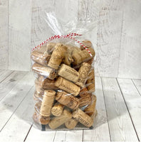 Lot of 35 used wine corks for crafting for upcycling project
