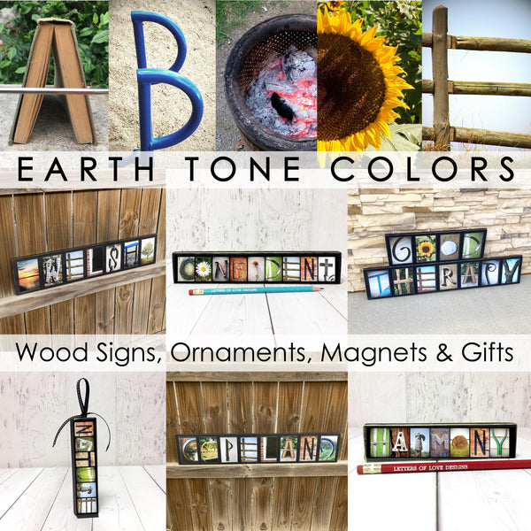 Earth Tone Color Signs & Gifts