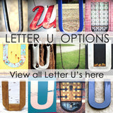 U Letter Choices - View all letter U's Here - Not for Purchase