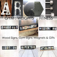 Gym & Fitness Signs
