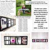 Pink Letter Signs & Gifts