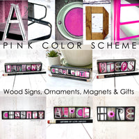 Pink Letter Signs & Gifts