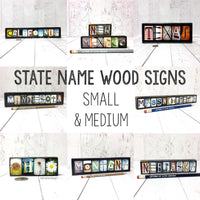 State Name Signs